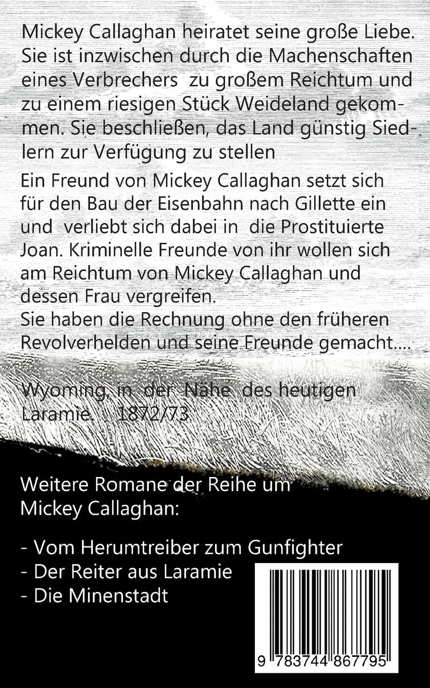Rückseite: 9783744867795 | Das Tal der Siedler | Allan Greyfox | Taschenbuch | 176 S. | Deutsch