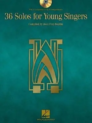 Cover: 9780634027895 | 36 Solos for Young Singers Vocal Sheet Music Collection Beginner...