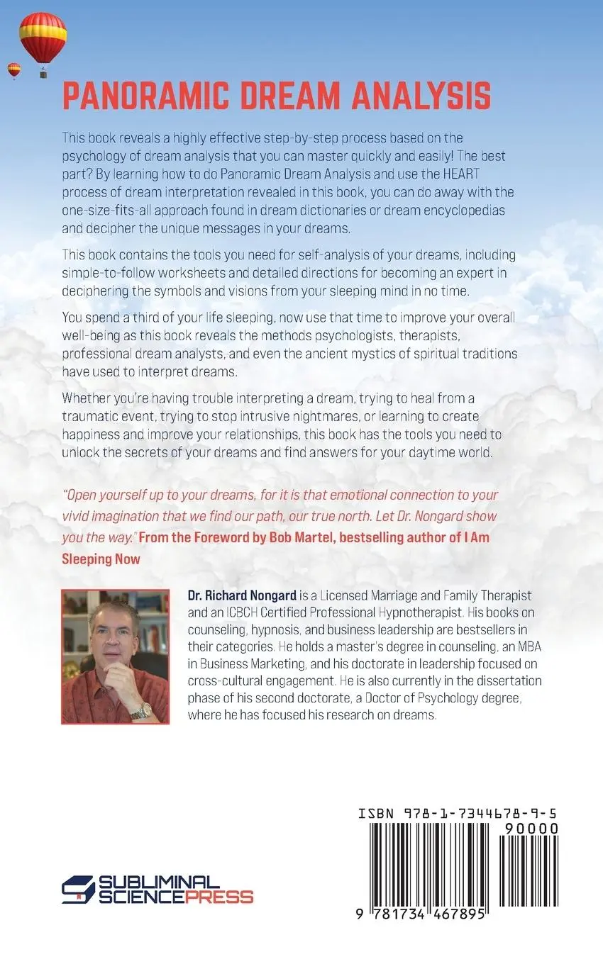 Rückseite: 9781734467895 | Panoramic Dream Analysis | Richard Nongard | Taschenbuch | Englisch