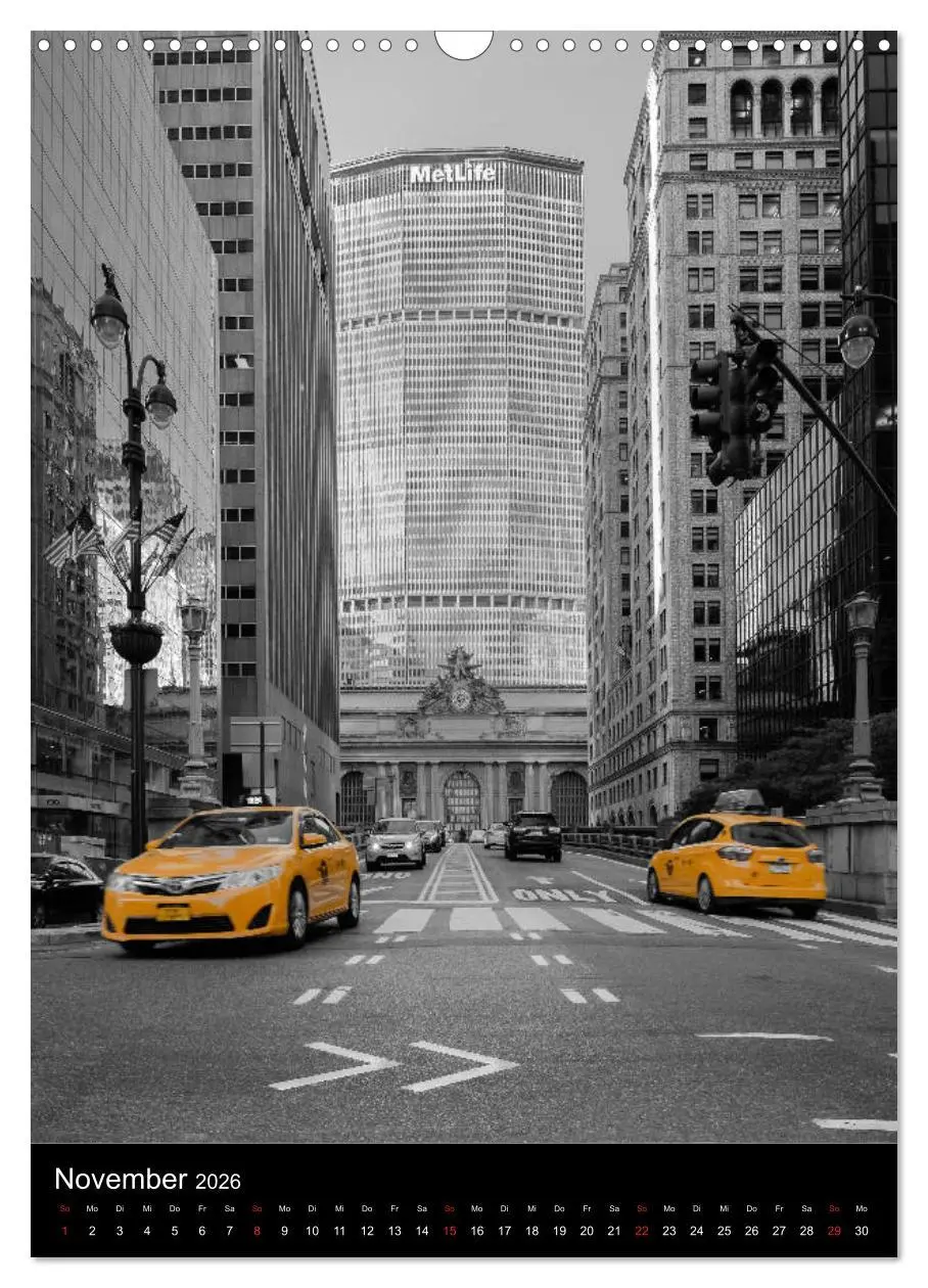 Bild: 9783516397895 | New York City - Color Glow Edition (Wandkalender 2026 DIN A3 hoch),...