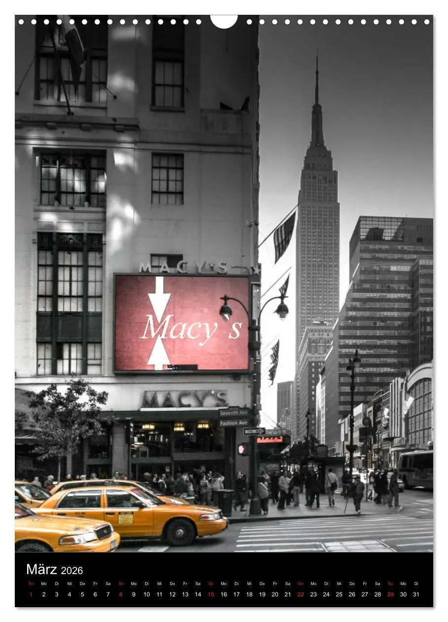Bild: 9783516397895 | New York City - Color Glow Edition (Wandkalender 2026 DIN A3 hoch),...