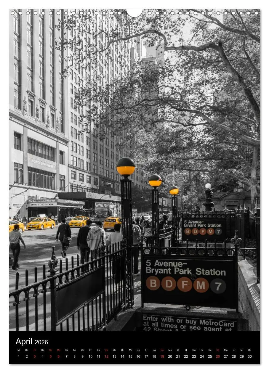 Bild: 9783516397895 | New York City - Color Glow Edition (Wandkalender 2026 DIN A3 hoch),...