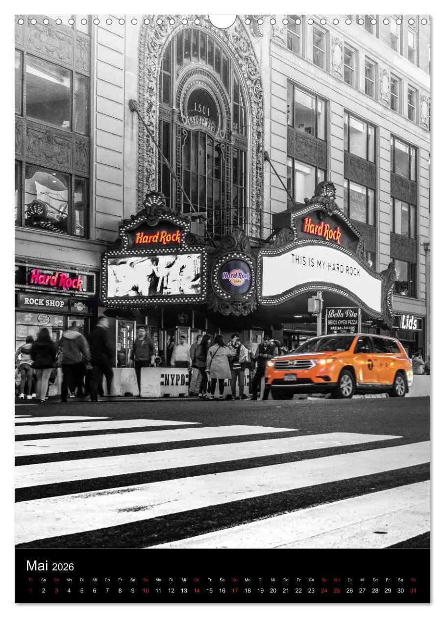 Bild: 9783516397895 | New York City - Color Glow Edition (Wandkalender 2026 DIN A3 hoch),...