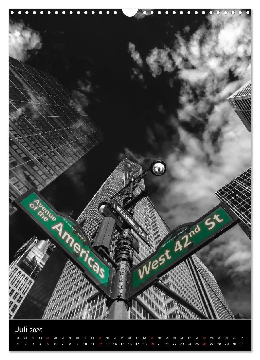 Bild: 9783516397895 | New York City - Color Glow Edition (Wandkalender 2026 DIN A3 hoch),...