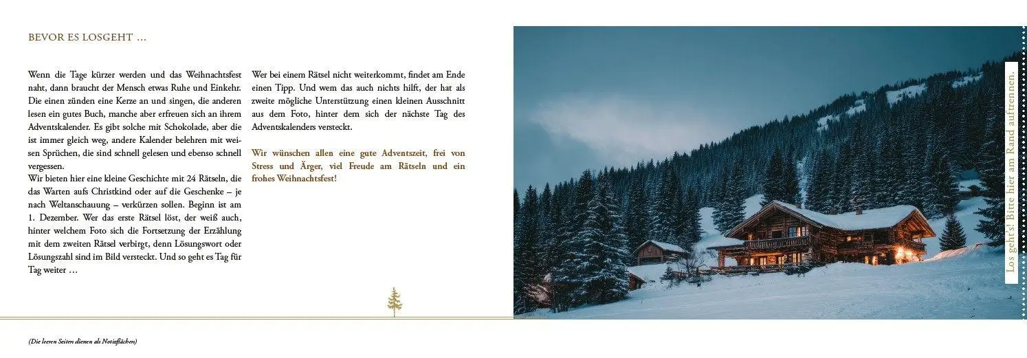 Bild: 9783747207895 | Escape Christmas - Der Adventskalender zum Auftrennen | Taschenbuch