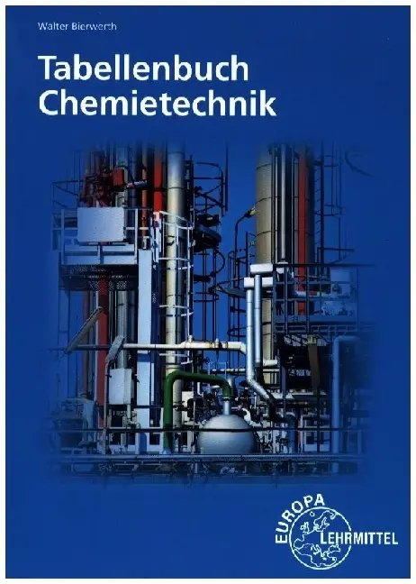 Cover: 9783758577895 | Tabellenbuch Chemietechnik | Walter Bierwerth | Taschenbuch | 464 S.