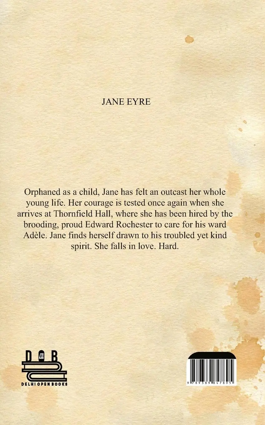 Rückseite: 9789389847895 | Jane Eyre | Charlotte Bronte | Taschenbuch | Kartoniert / Broschiert