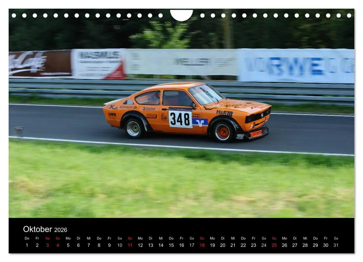 Bild: 9783516077995 | Bergrennen im Opel (Wandkalender 2026 DIN A4 quer), CALVENDO...