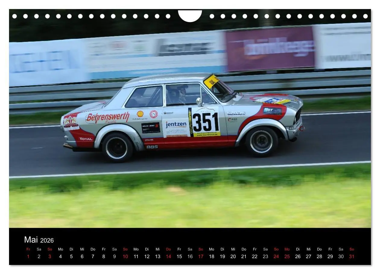 Bild: 9783516077995 | Bergrennen im Opel (Wandkalender 2026 DIN A4 quer), CALVENDO...