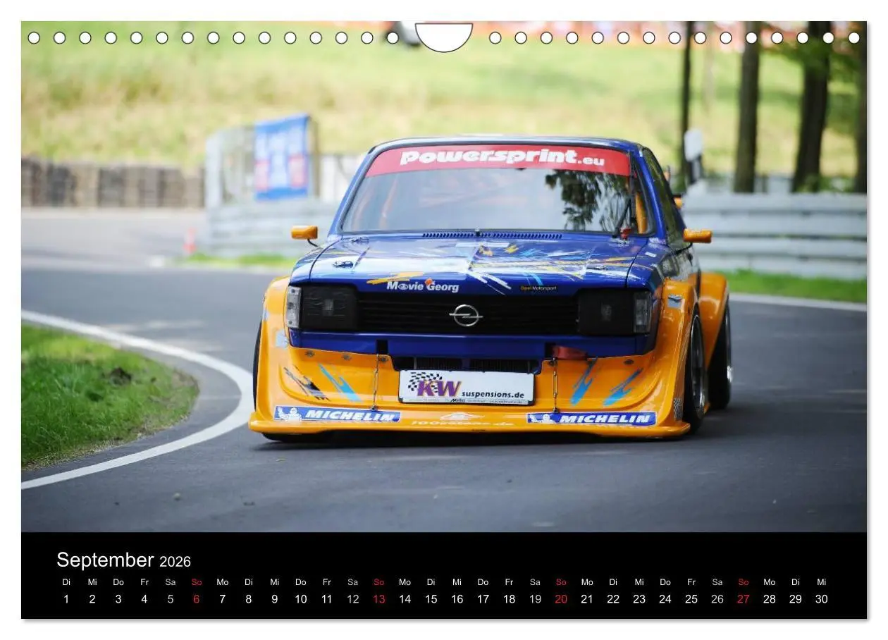 Bild: 9783516077995 | Bergrennen im Opel (Wandkalender 2026 DIN A4 quer), CALVENDO...