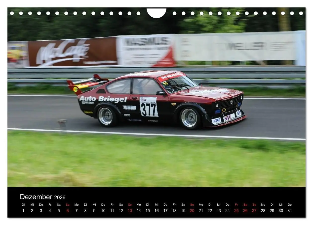 Bild: 9783516077995 | Bergrennen im Opel (Wandkalender 2026 DIN A4 quer), CALVENDO...