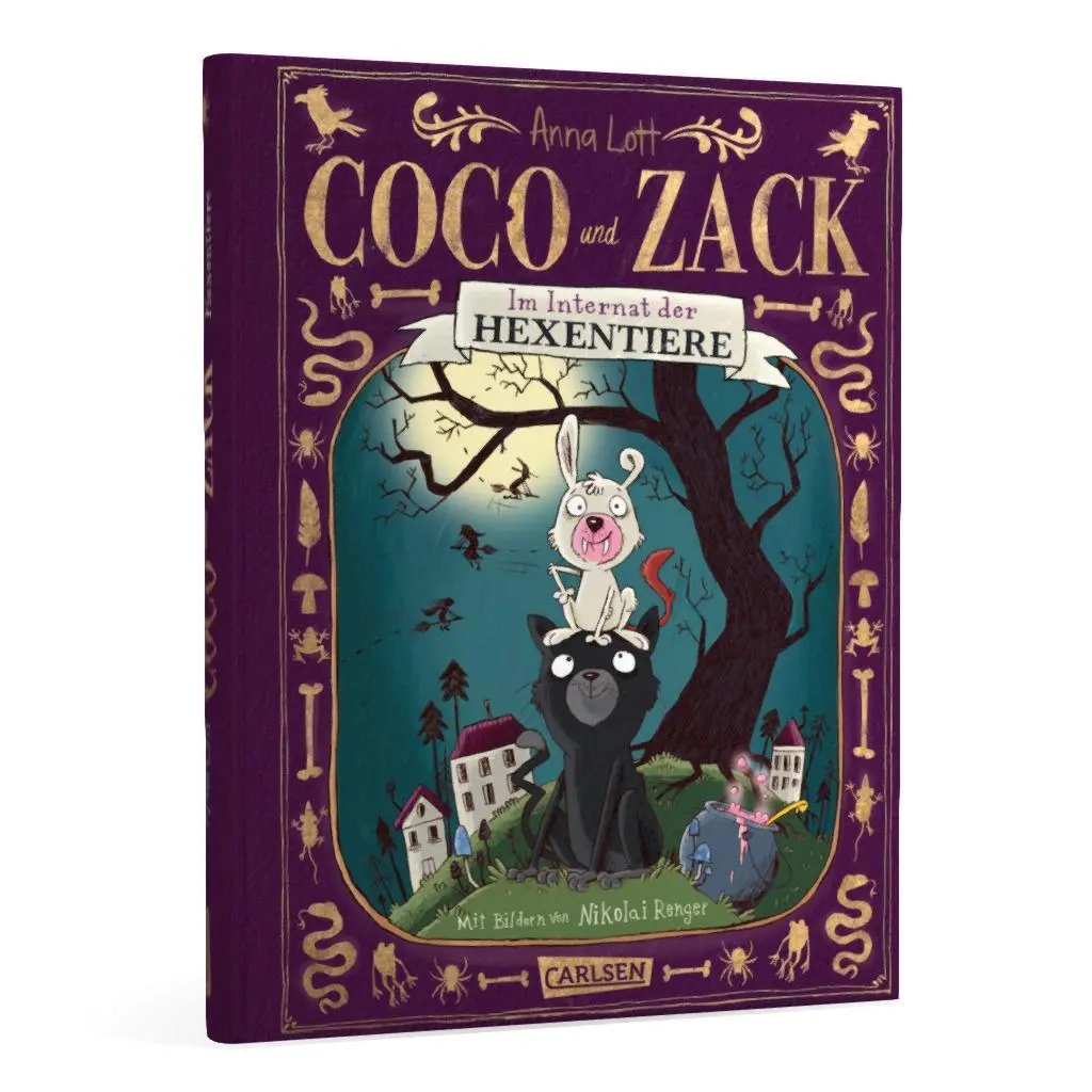 Bild: 9783551557995 | Coco und Zack: Coco und Zack - Im Internat der Hexentiere. | Anna Lott