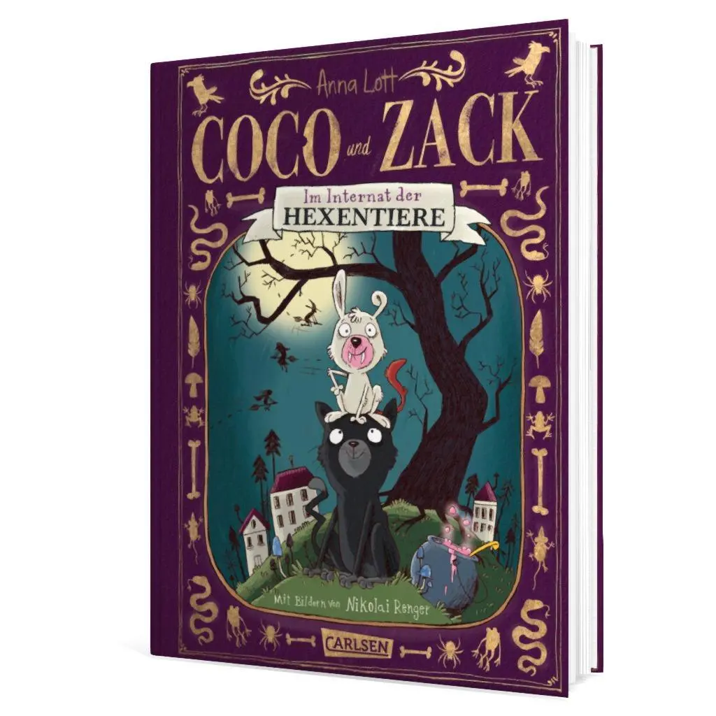Bild: 9783551557995 | Coco und Zack: Coco und Zack - Im Internat der Hexentiere. | Anna Lott