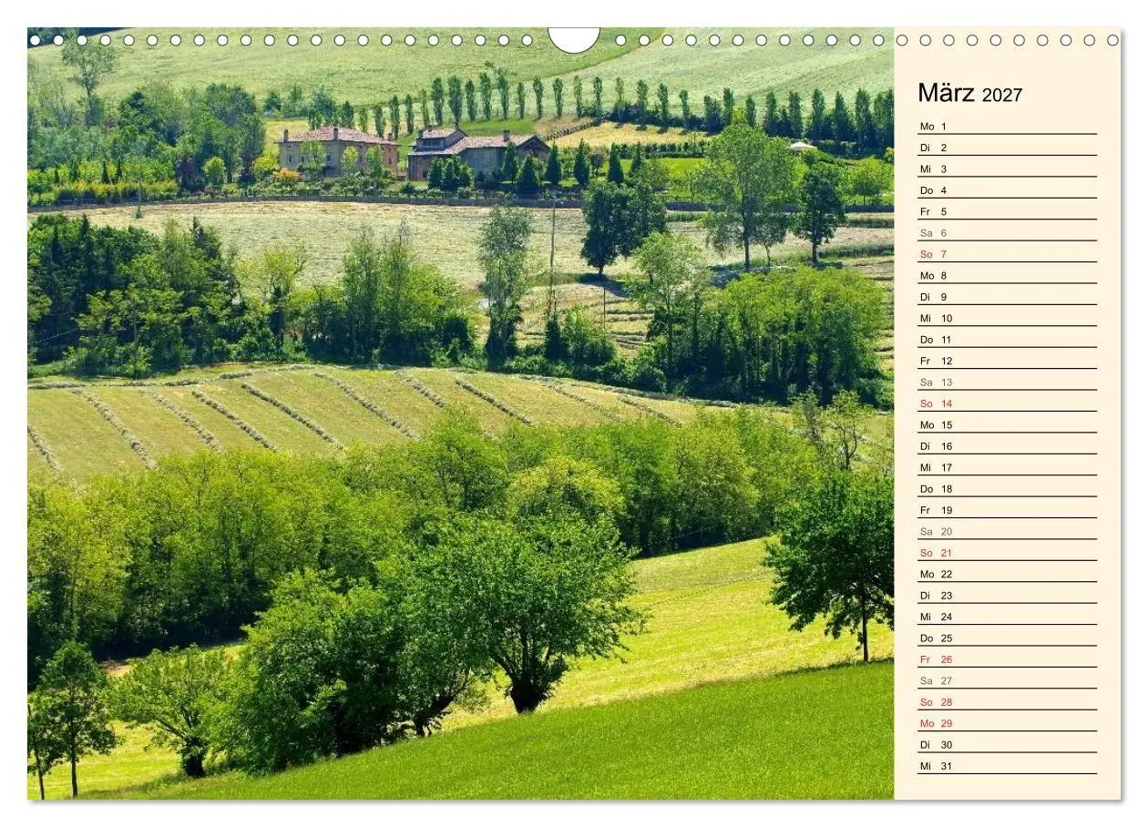 Bild: 9783569927995 | Emilia-Romagna (Wandkalender 2027 DIN A3 quer), CALVENDO...