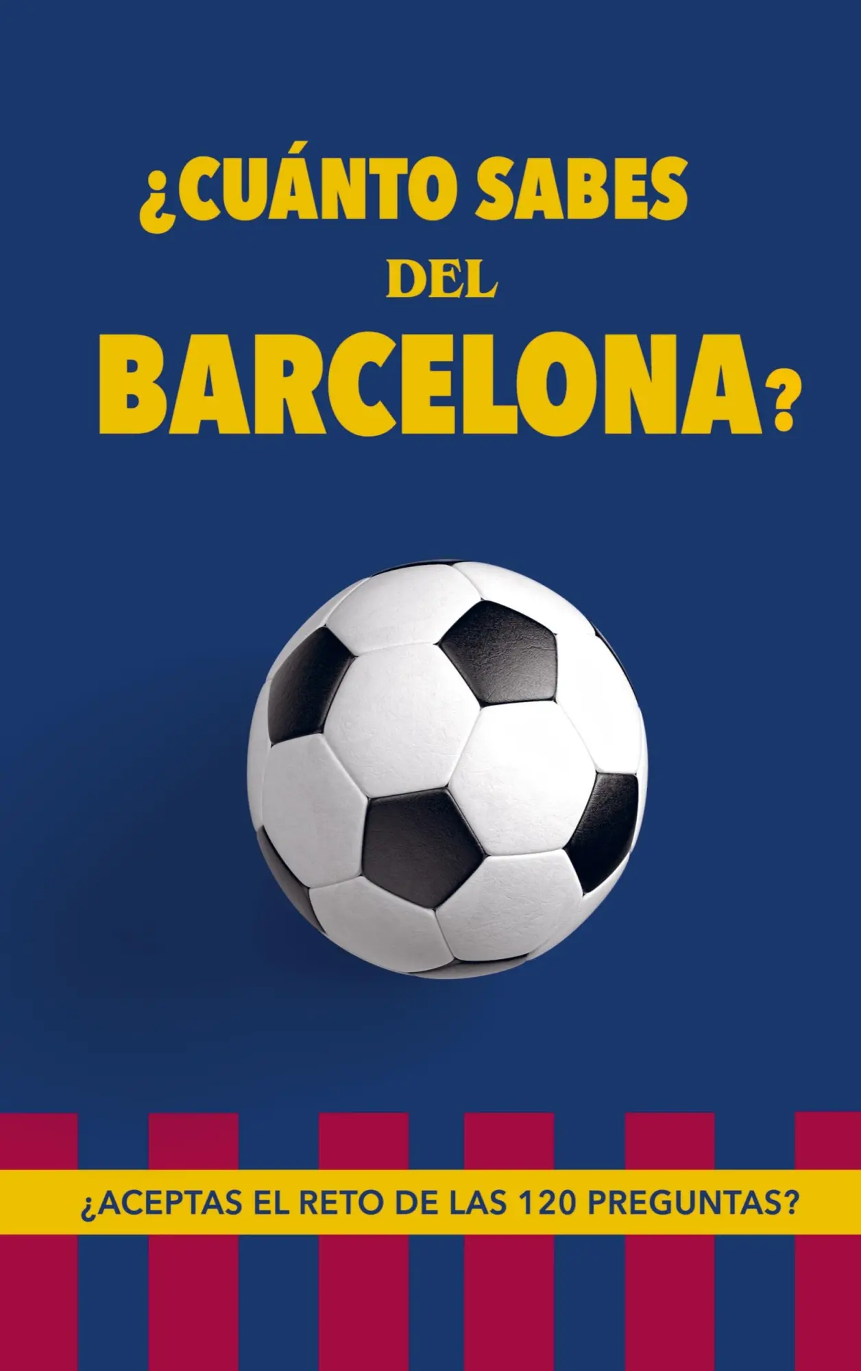 Cover: 9789403687995 | ¿Cuánto sabes del Barcelona? | Regala Libros | Taschenbuch | Spanisch