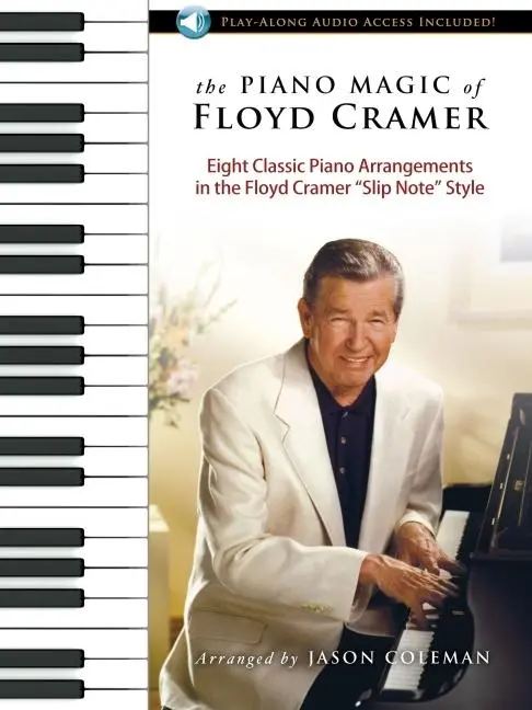 Cover: 9780615888095 | The Piano Magic of Floyd Cramer - Book/Online Audio | Jason Coleman