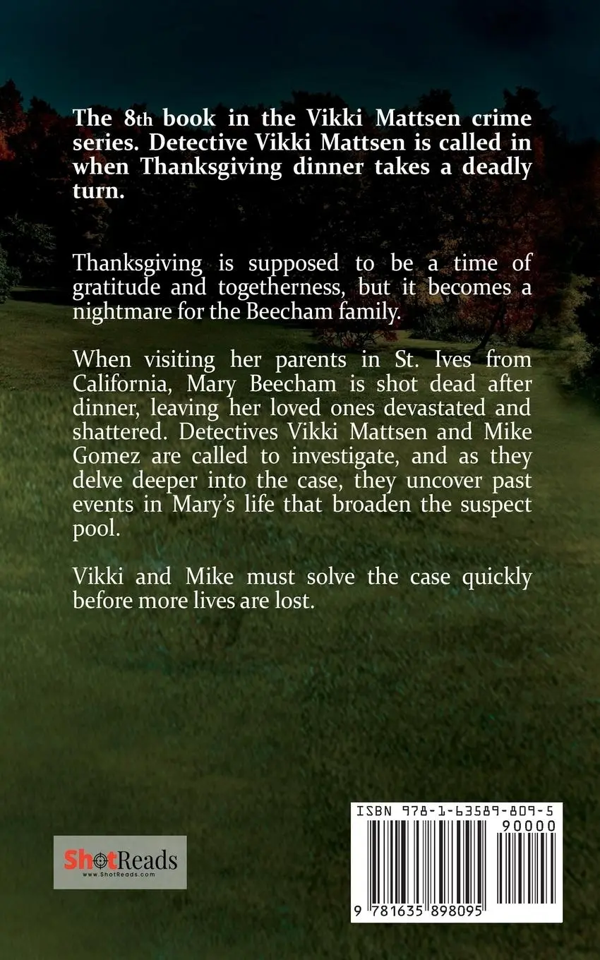 Rückseite: 9781635898095 | Murder on Thanksgiving | Esimai | Taschenbuch | Englisch | 2023
