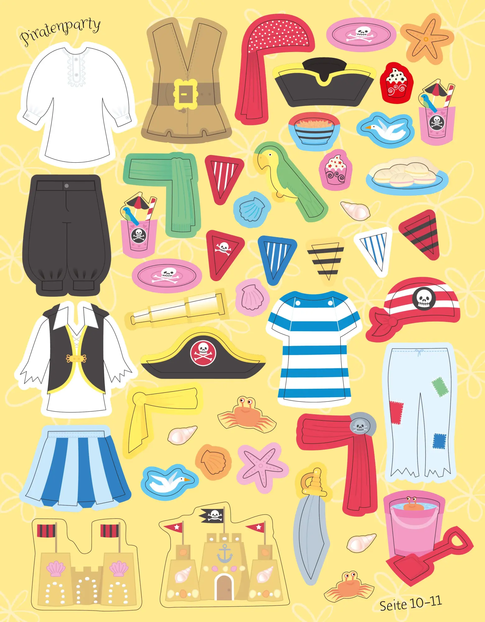 Bild: 9781789418095 | Mein Anziehpuppen-Stickerbuch: Partys | Fiona Watt | Taschenbuch