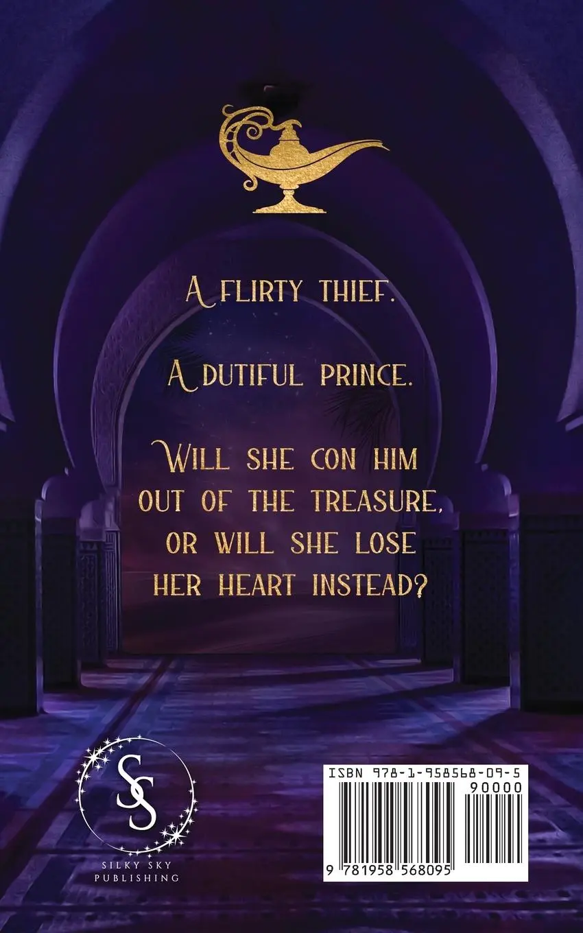 Rückseite: 9781958568095 | A Spark of Storms | An Aladdin Retelling | Susannah Welch | Buch
