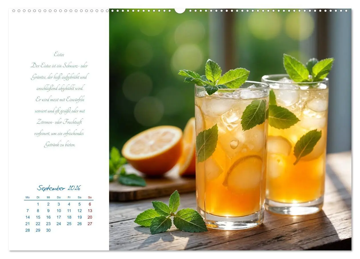 Bild: 9783457328095 | Ein Jahr in Tassen - Die Welt des Tees (Wandkalender 2026 DIN A2...