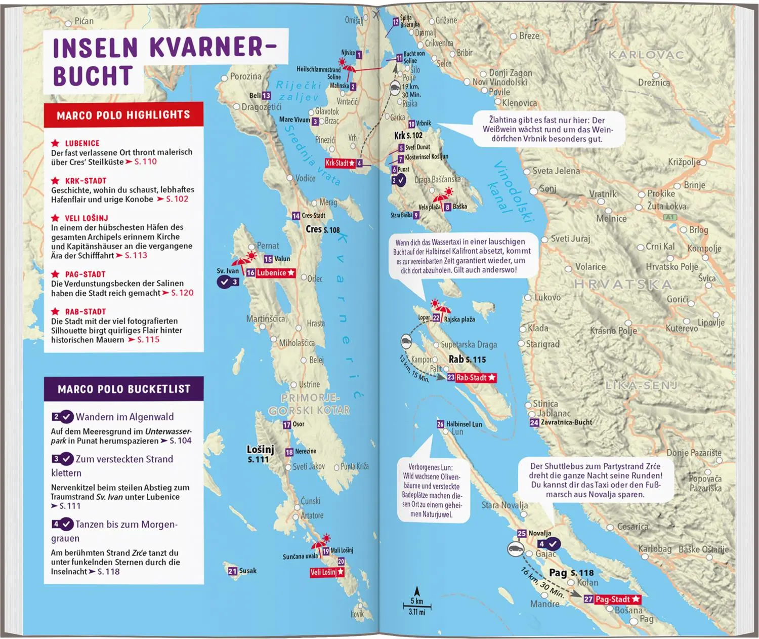 Bild: 9783829738095 | MARCO POLO Reiseführer Kroatische Küste Istrien, Kvarner | Taschenbuch