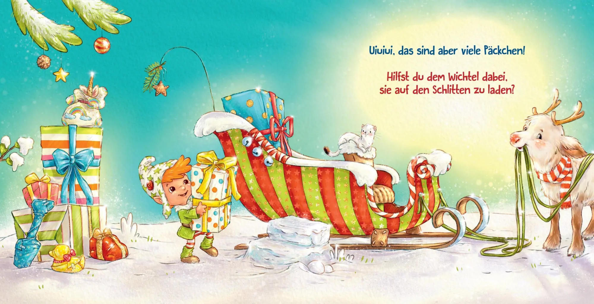 Bild: 9783833908095 | Die Weihnachtswichtelwerkstatt (Pappbilderbuch) | Nora Dahlke | Buch