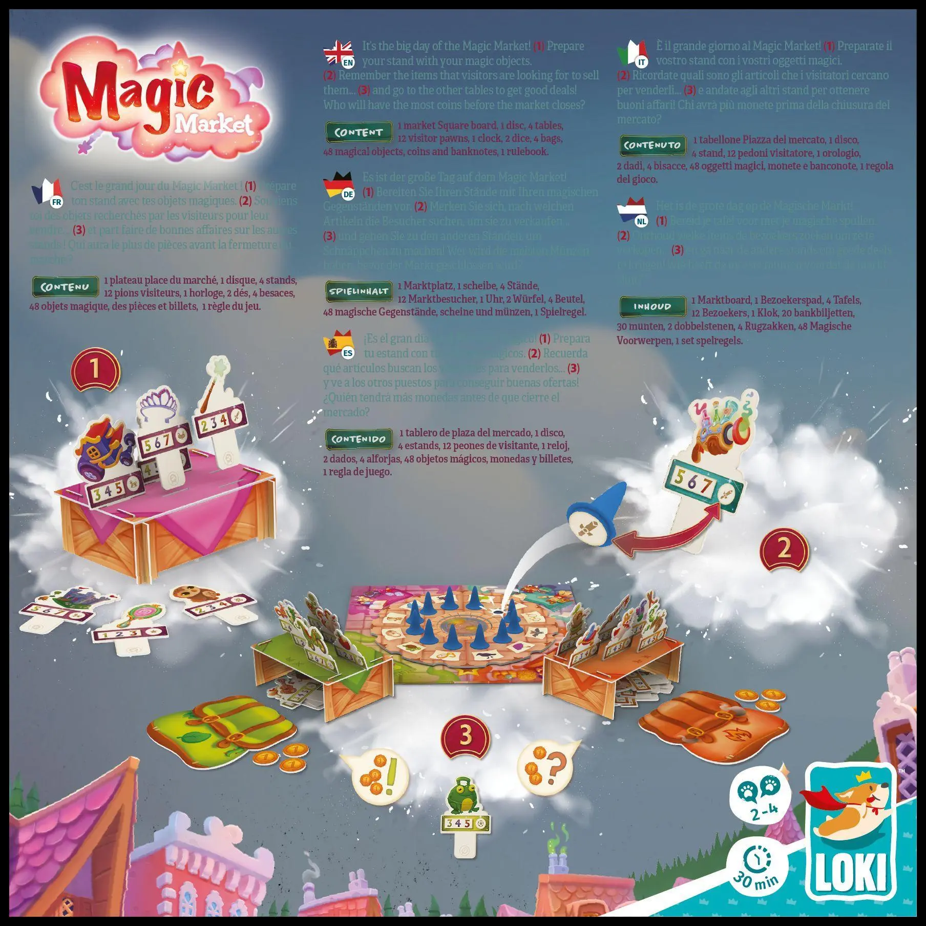 Bild: 3760175518195 | Magic Market | Iello | Spiel | 518195 | Deutsch | 2021 | HUCH!