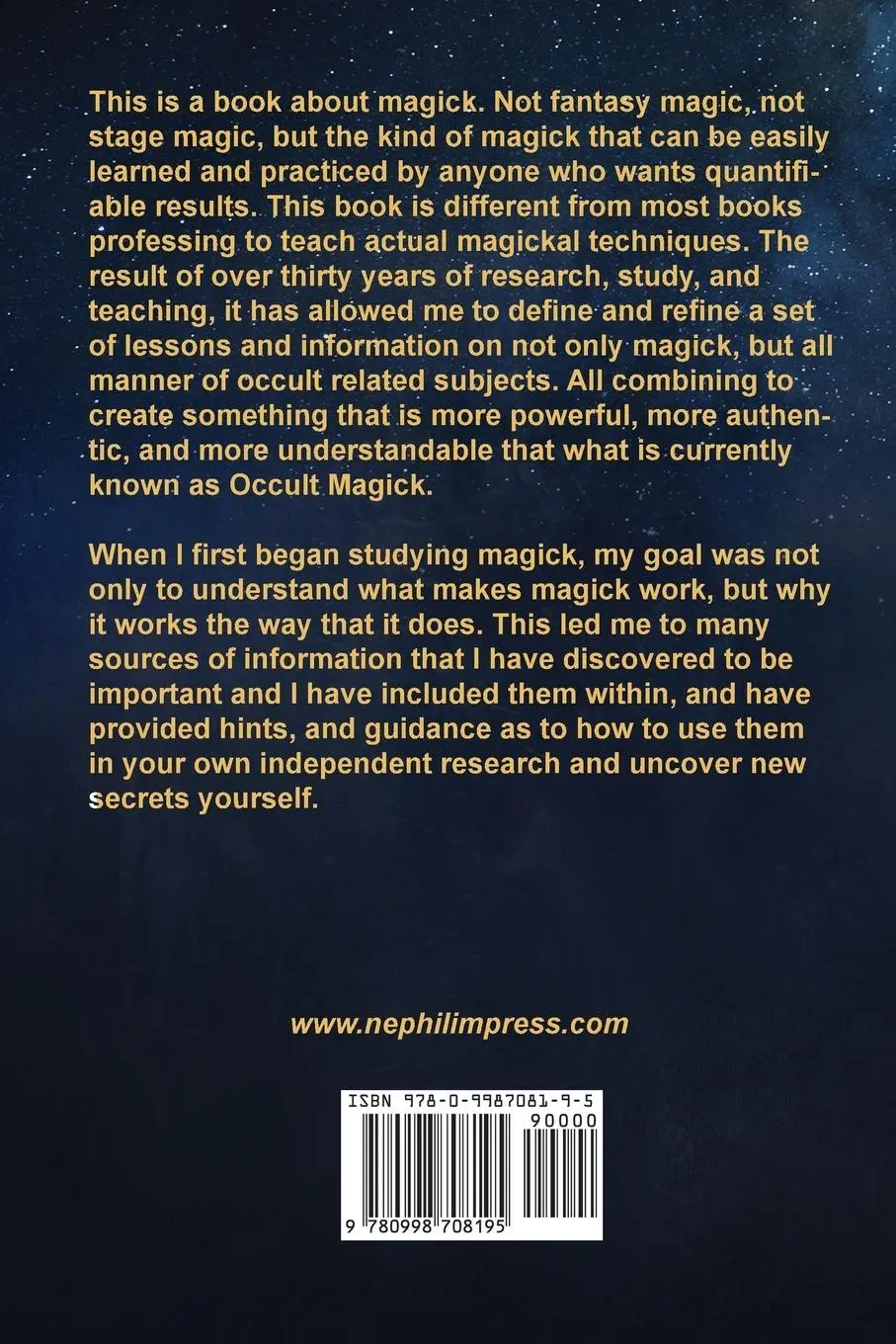 Rückseite: 9780998708195 | Unlocking the Secrets of Sorcery | Clovencrow | Taschenbuch | Englisch