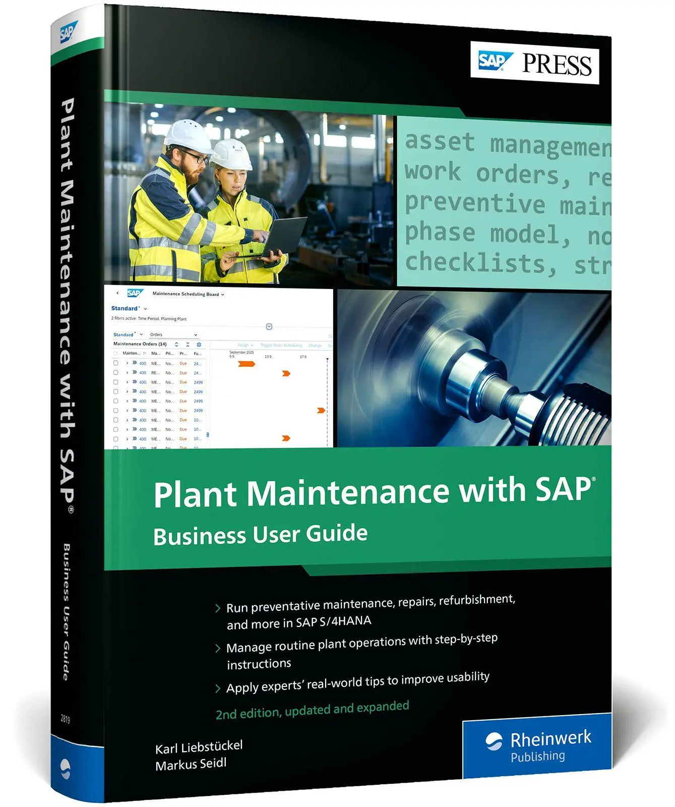 Cover: 9781493228195 | Plant Maintenance with SAP: Business User Guide | Liebstückel (u. a.)