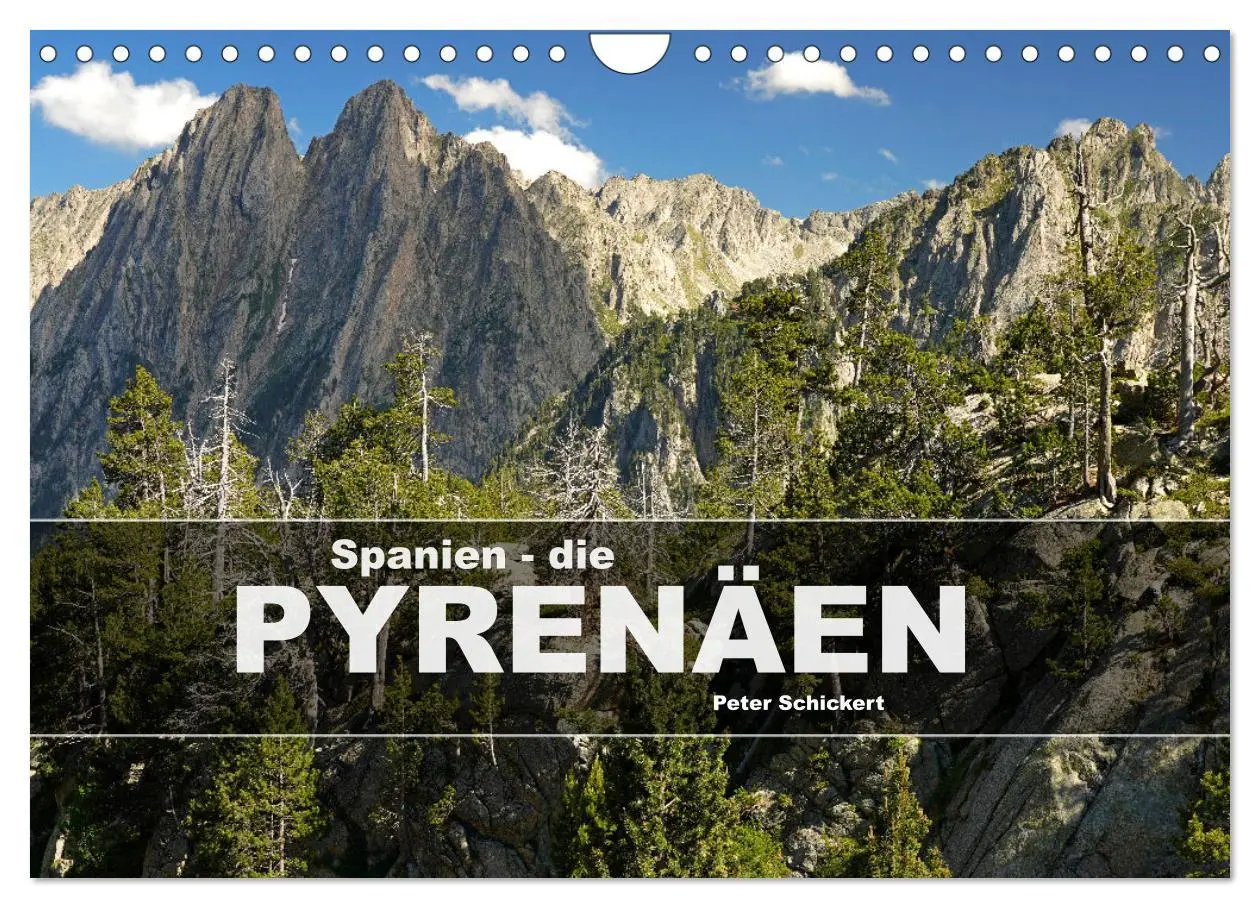 Cover: 9783457318195 | Spanien - die Pyrenäen (Wandkalender 2026 DIN A4 quer), CALVENDO...