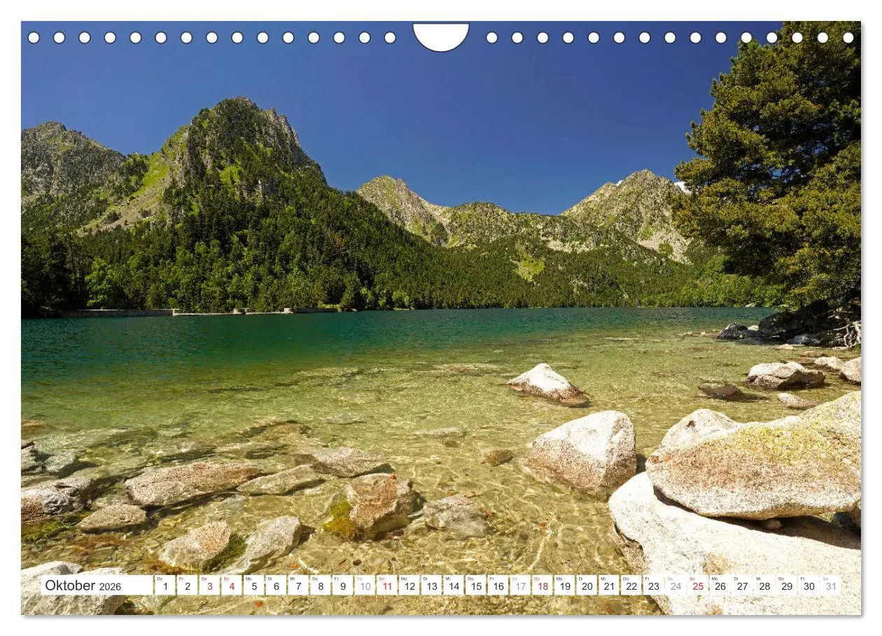 Bild: 9783457318195 | Spanien - die Pyrenäen (Wandkalender 2026 DIN A4 quer), CALVENDO...