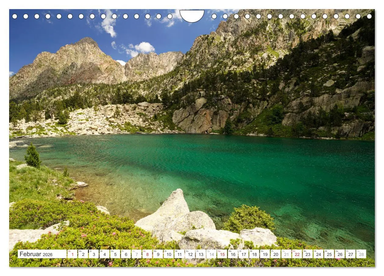 Bild: 9783457318195 | Spanien - die Pyrenäen (Wandkalender 2026 DIN A4 quer), CALVENDO...