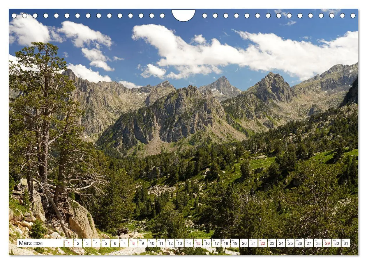Bild: 9783457318195 | Spanien - die Pyrenäen (Wandkalender 2026 DIN A4 quer), CALVENDO...