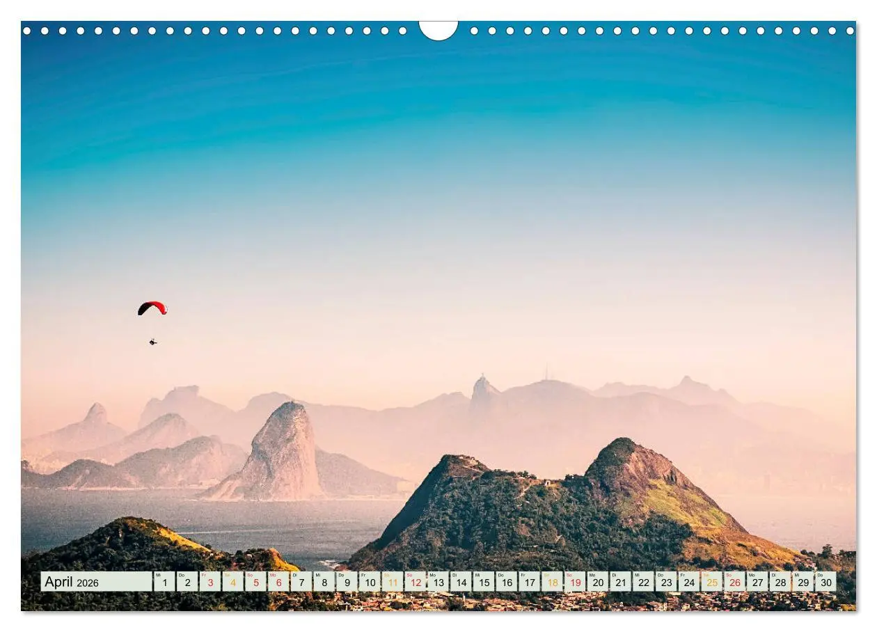 Bild: 9783457798195 | Paragliding - Mut zum Abenteuer (Wandkalender 2026 DIN A3 quer),...