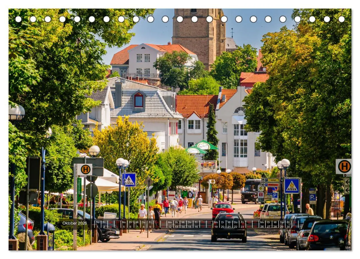Bild: 9783457868195 | Bad Wildungen, Kurstadt mit Herz (Tischkalender 2026 DIN A5 quer),...