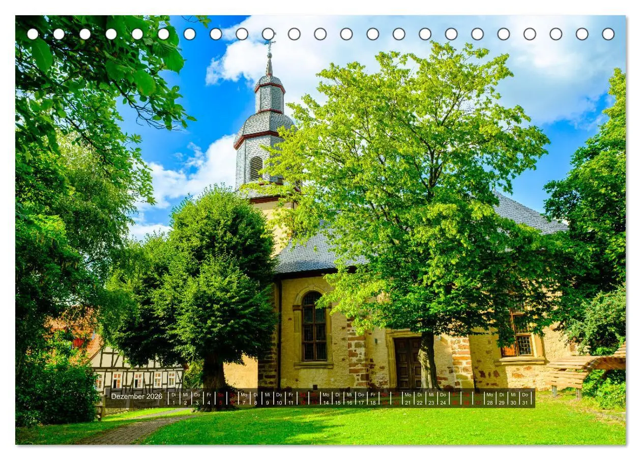 Bild: 9783457868195 | Bad Wildungen, Kurstadt mit Herz (Tischkalender 2026 DIN A5 quer),...