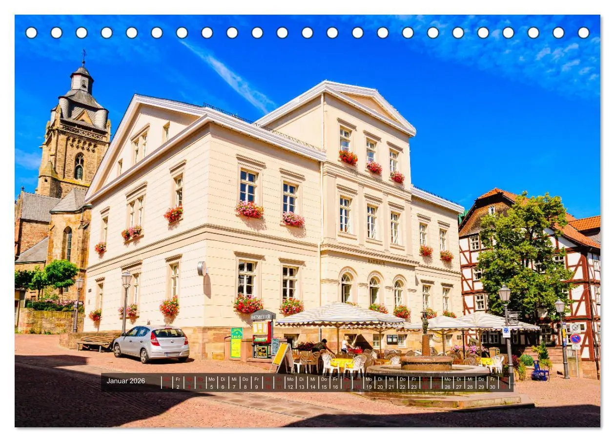 Bild: 9783457868195 | Bad Wildungen, Kurstadt mit Herz (Tischkalender 2026 DIN A5 quer),...