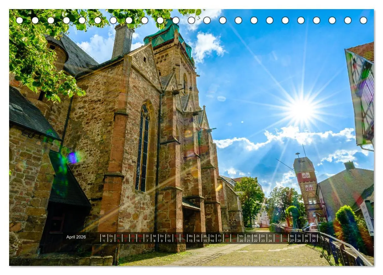 Bild: 9783457868195 | Bad Wildungen, Kurstadt mit Herz (Tischkalender 2026 DIN A5 quer),...