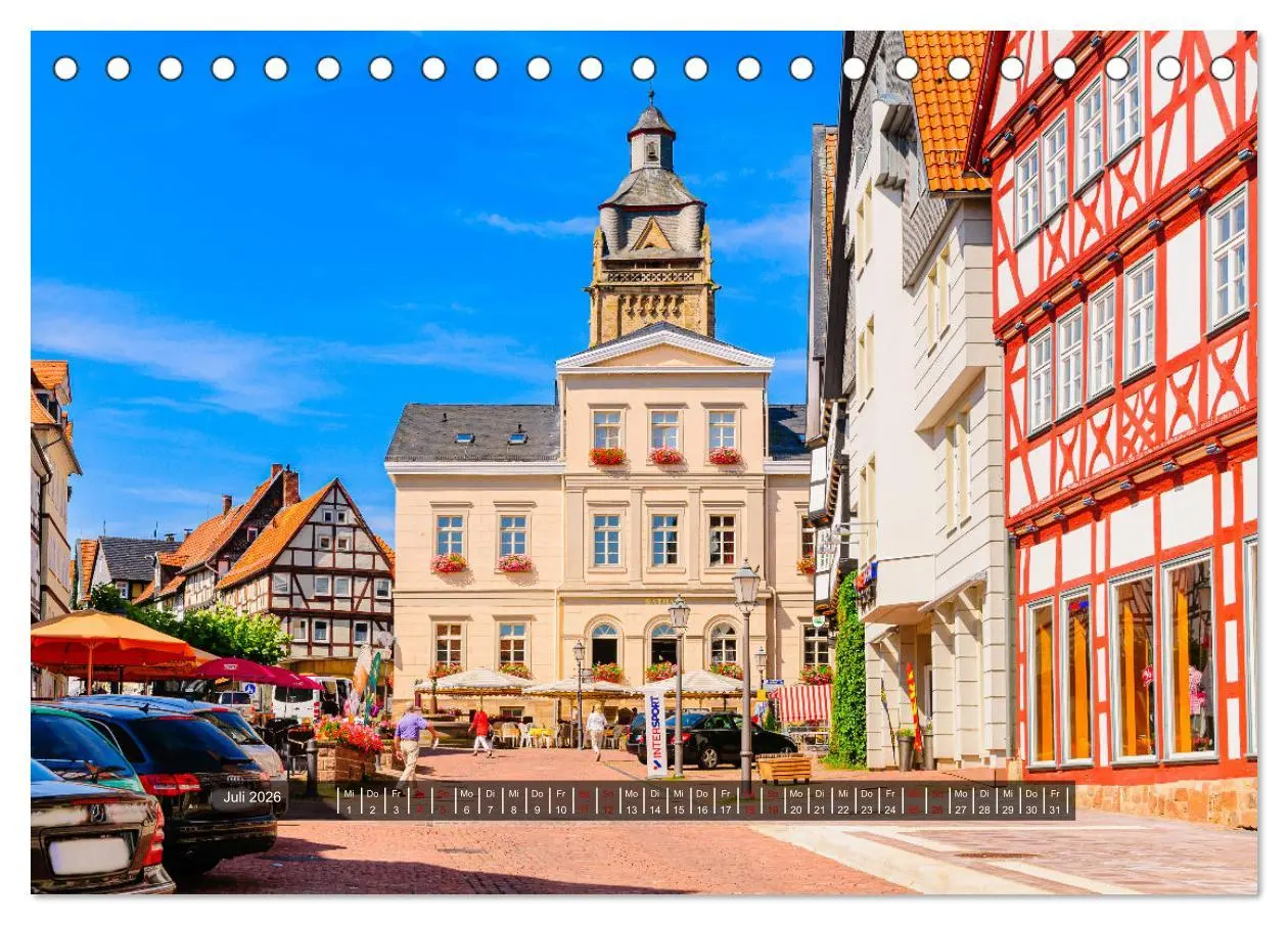 Bild: 9783457868195 | Bad Wildungen, Kurstadt mit Herz (Tischkalender 2026 DIN A5 quer),...
