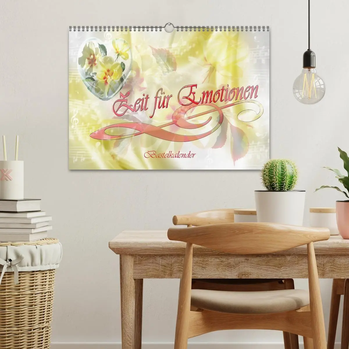 Bild: 9783569598195 | Zeit für Emotionen Bastelkalender (Wandkalender 2027 DIN A3 quer),...