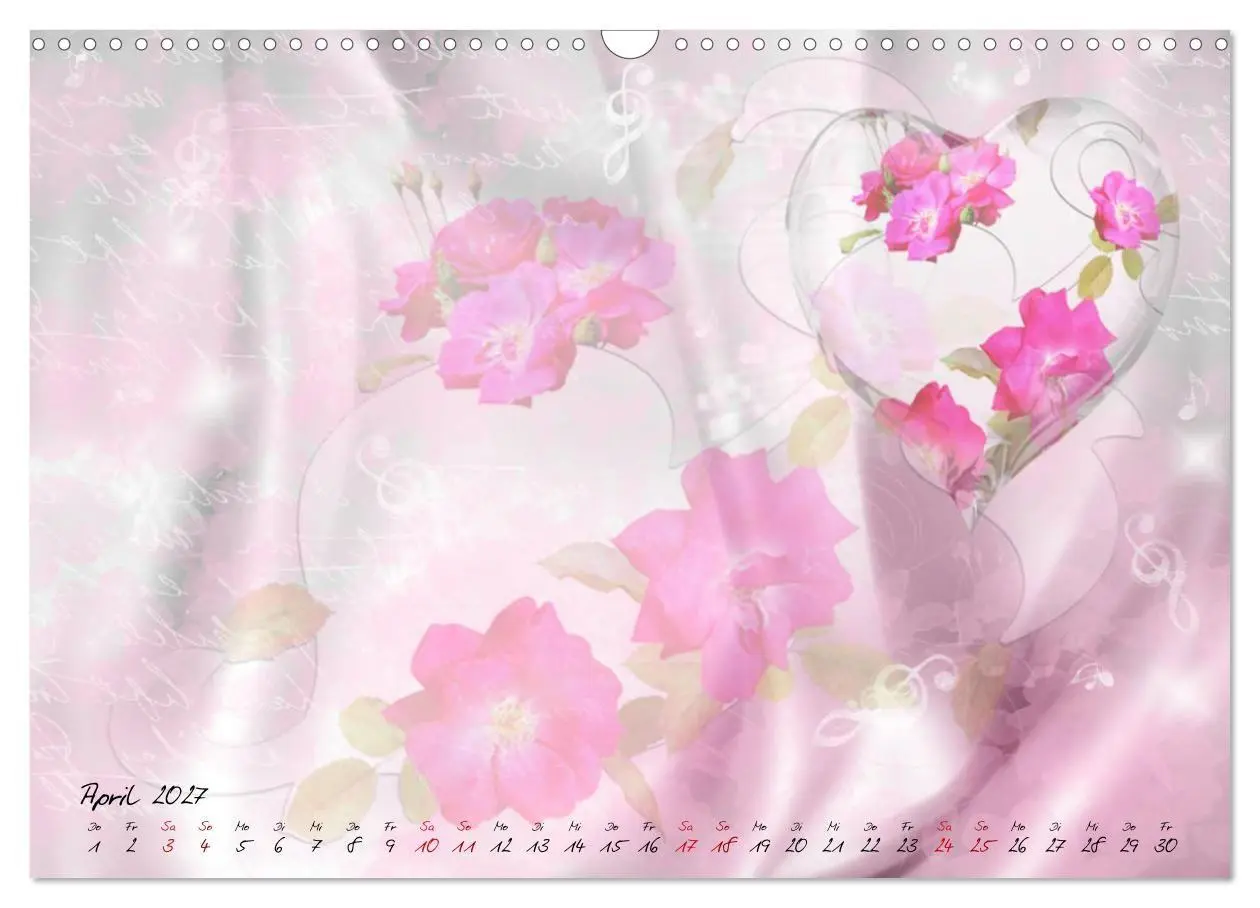 Bild: 9783569598195 | Zeit für Emotionen Bastelkalender (Wandkalender 2027 DIN A3 quer),...