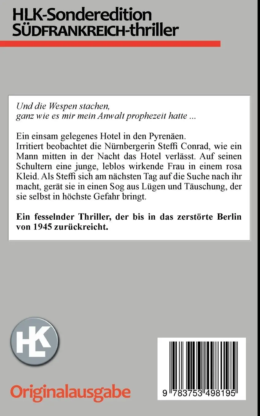 Rückseite: 9783753498195 | Blut. Rote. Rosen. | Helene Luise Köppel | Taschenbuch | 324 S. | 2023