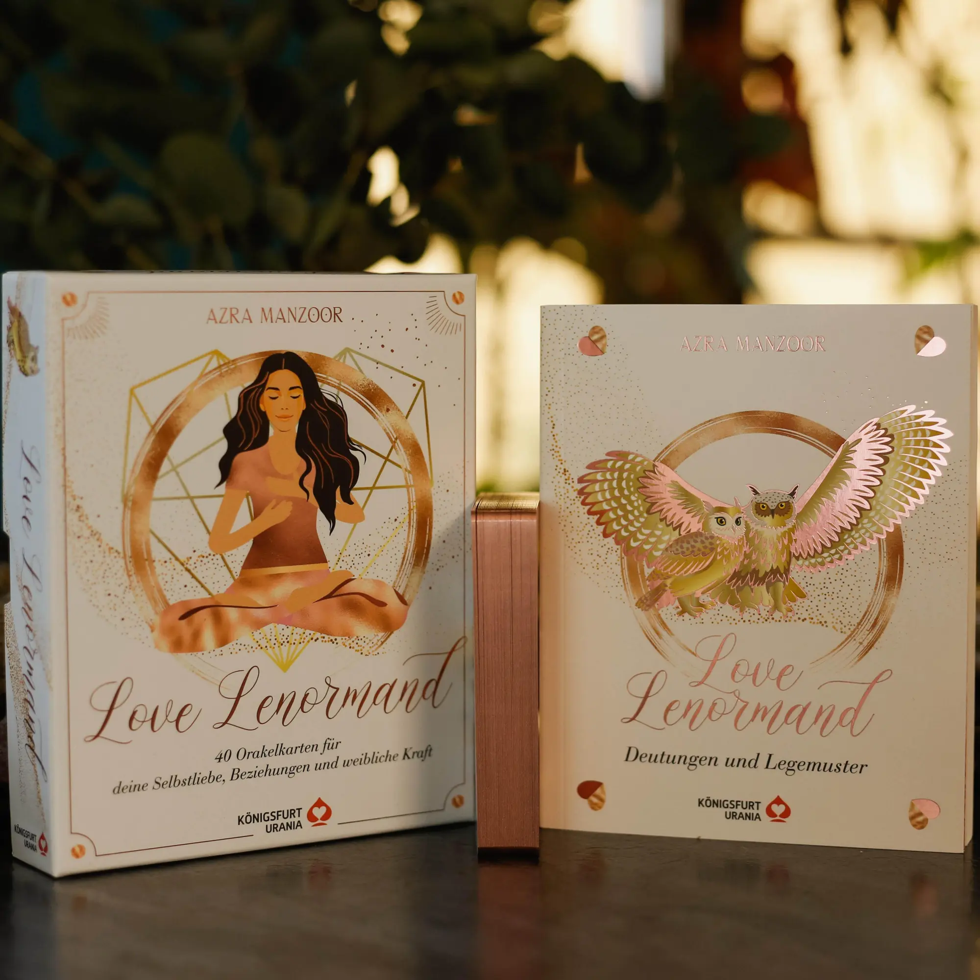 Bild: 9783868268195 | Love Lenormand - 40 Orakelkarten für deine Selbstliebe, Beziehung,...