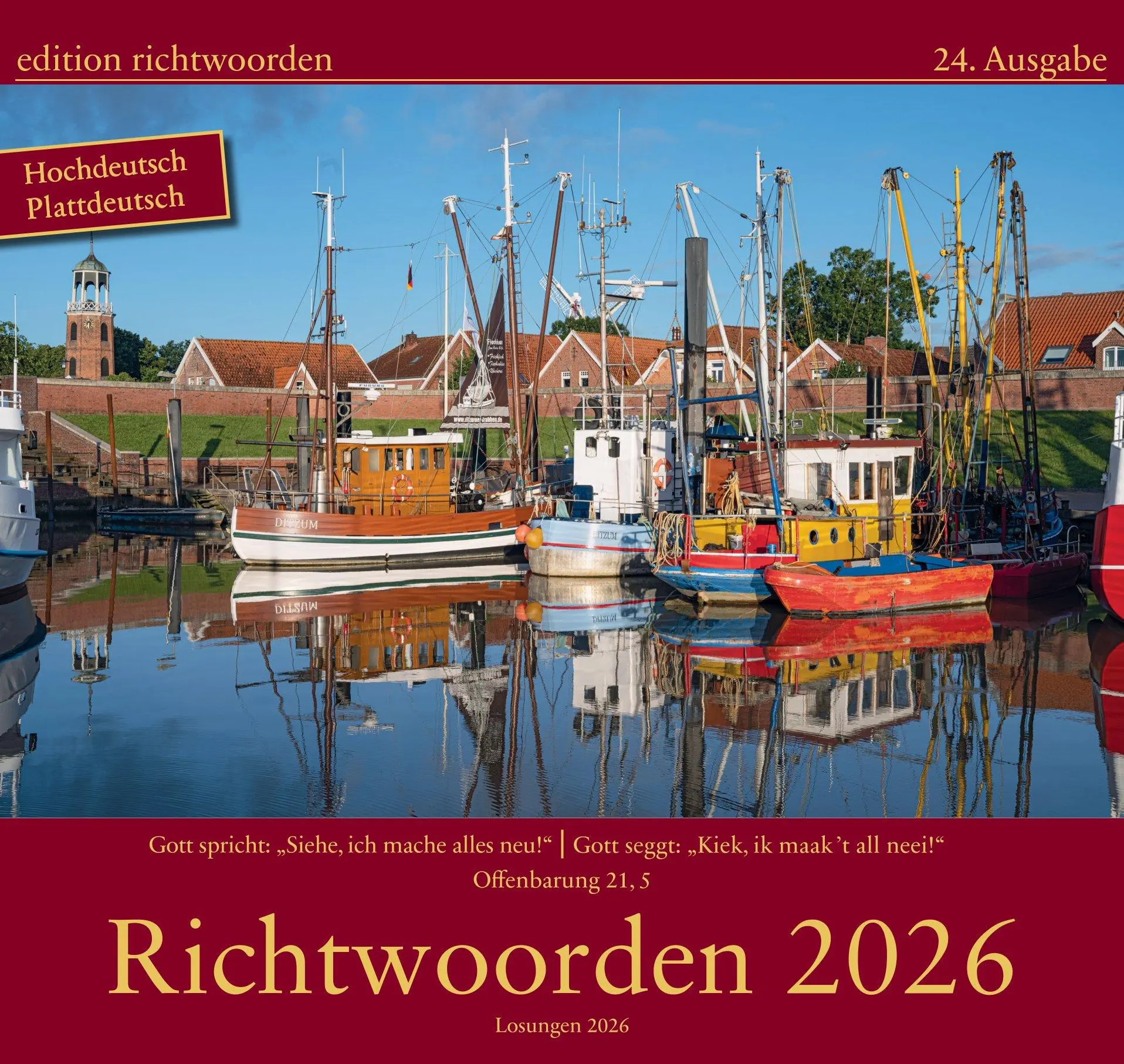 Cover: 9783910358195 | Richtwoorden Kalender 2026 | KG | Kalender | Deutsch | 2026