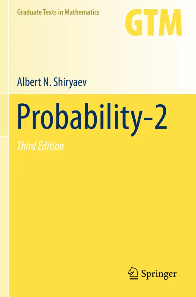 Cover: 9781071618295 | Probability-2 | Albert N. Shiryaev | Taschenbuch | x | Englisch | 2021