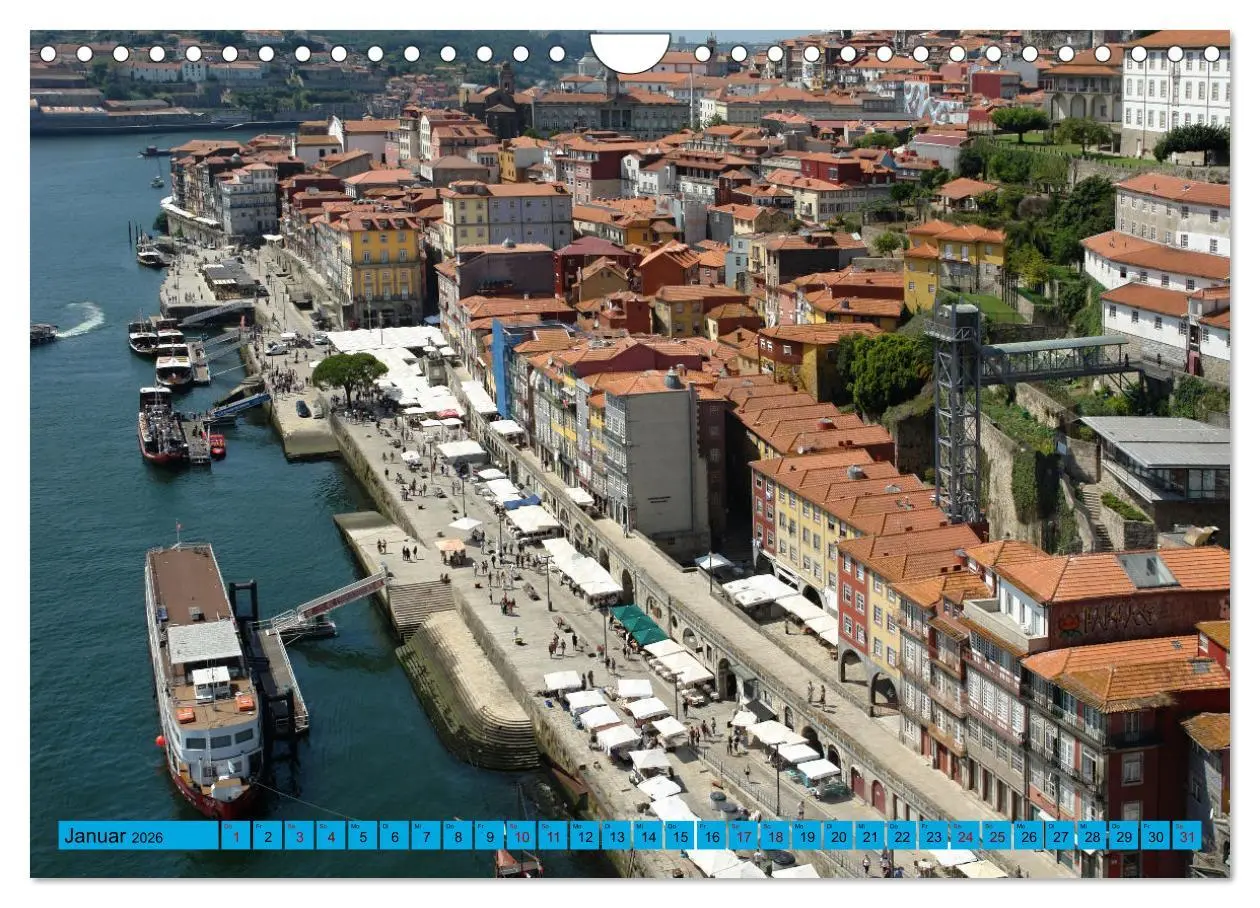 Bild: 9783457618295 | Eine Reise durch Portugal (Wandkalender 2026 DIN A4 quer), CALVENDO...