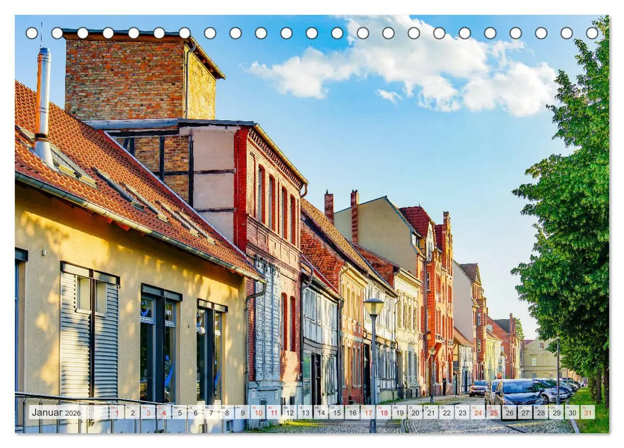 Bild: 9783457788295 | Stendal Impressionen (Tischkalender 2026 DIN A5 quer), CALVENDO...