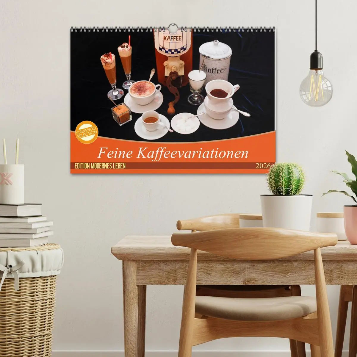 Bild: 9783516018295 | Feine Kaffeevariationen (Wandkalender 2026 DIN A3 quer), CALVENDO...