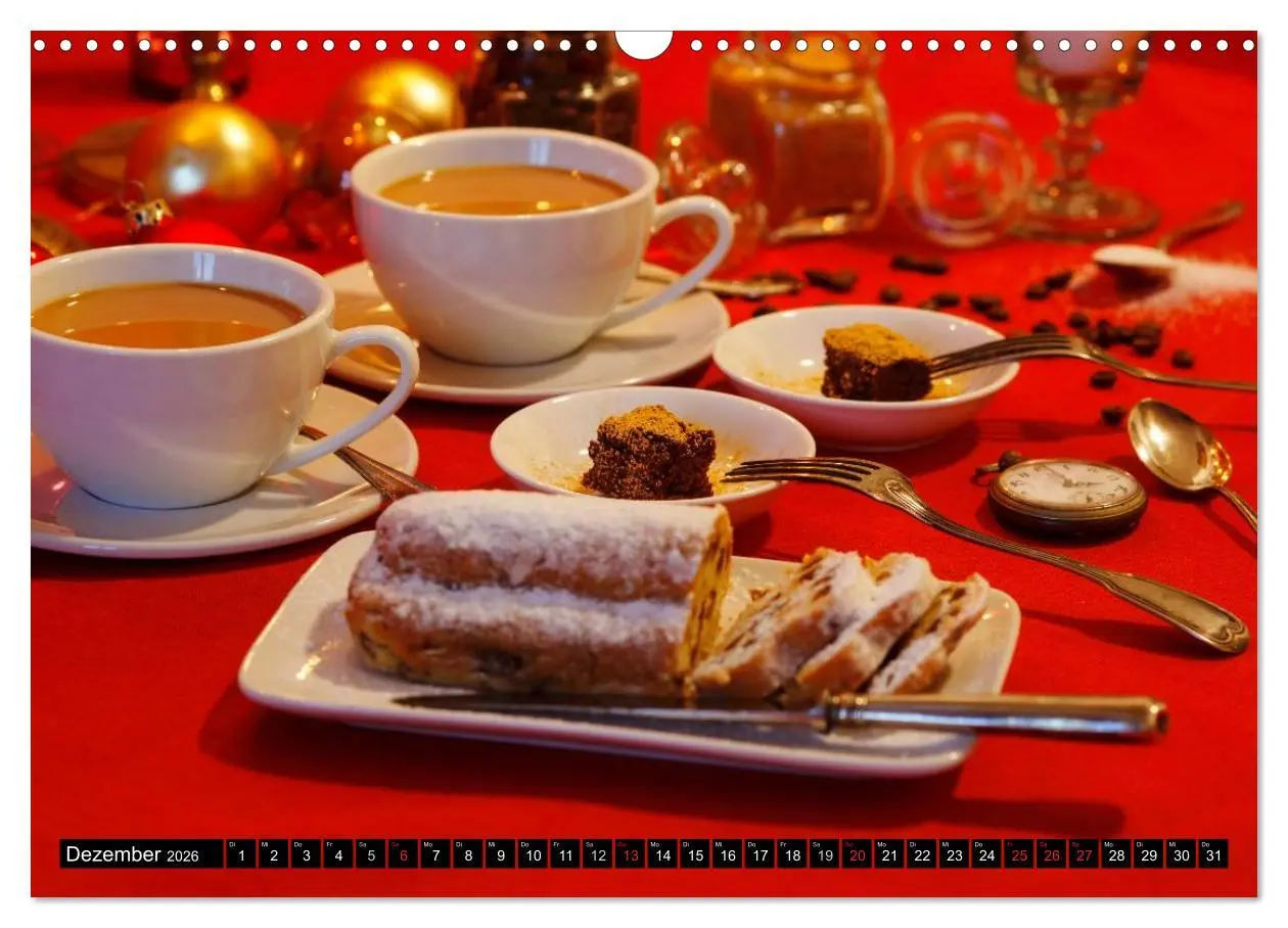 Bild: 9783516018295 | Feine Kaffeevariationen (Wandkalender 2026 DIN A3 quer), CALVENDO...