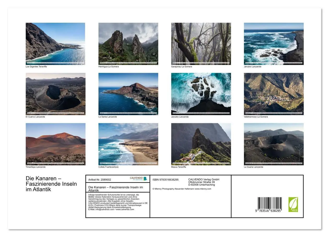 Bild: 9783516638295 | Die Kanaren - Faszinierende Inseln im Atlantik (Wandkalender 2026...